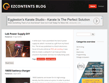 Tablet Screenshot of ezcontents.org